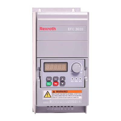 Azionamento del motore a corrente alternata dell'invertitore di frequenza variabile di controllo VFC a bassa potenza 380v 1.5KW VFD Rexroth EFC3610-1K50-3P4-MDA-7P-NNNNN-NNNN 24*14*25cm