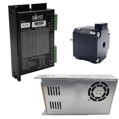 Automation Equipment Samsr NEMA 17 Stepper Motor 4lead Drive 145W Bipolar Changing Power Supply 1.5A 42Ncm (60oz.in) for 3D Printer/CNC